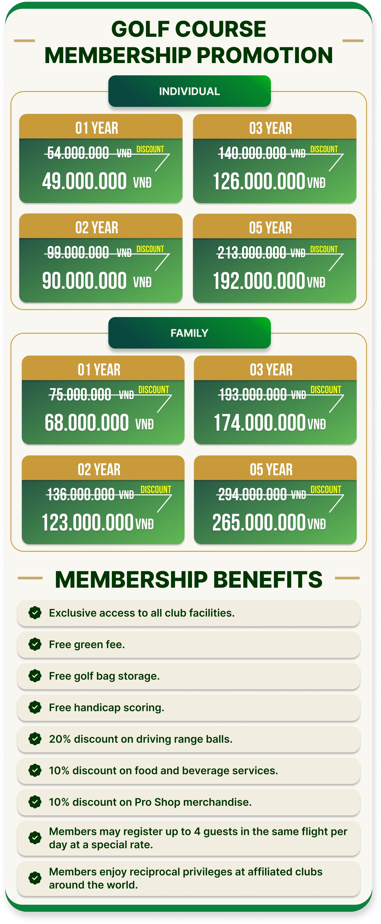 Golf Membership
