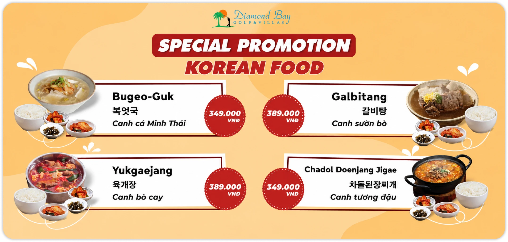 Diamond Bay Golf & Villas Promotion