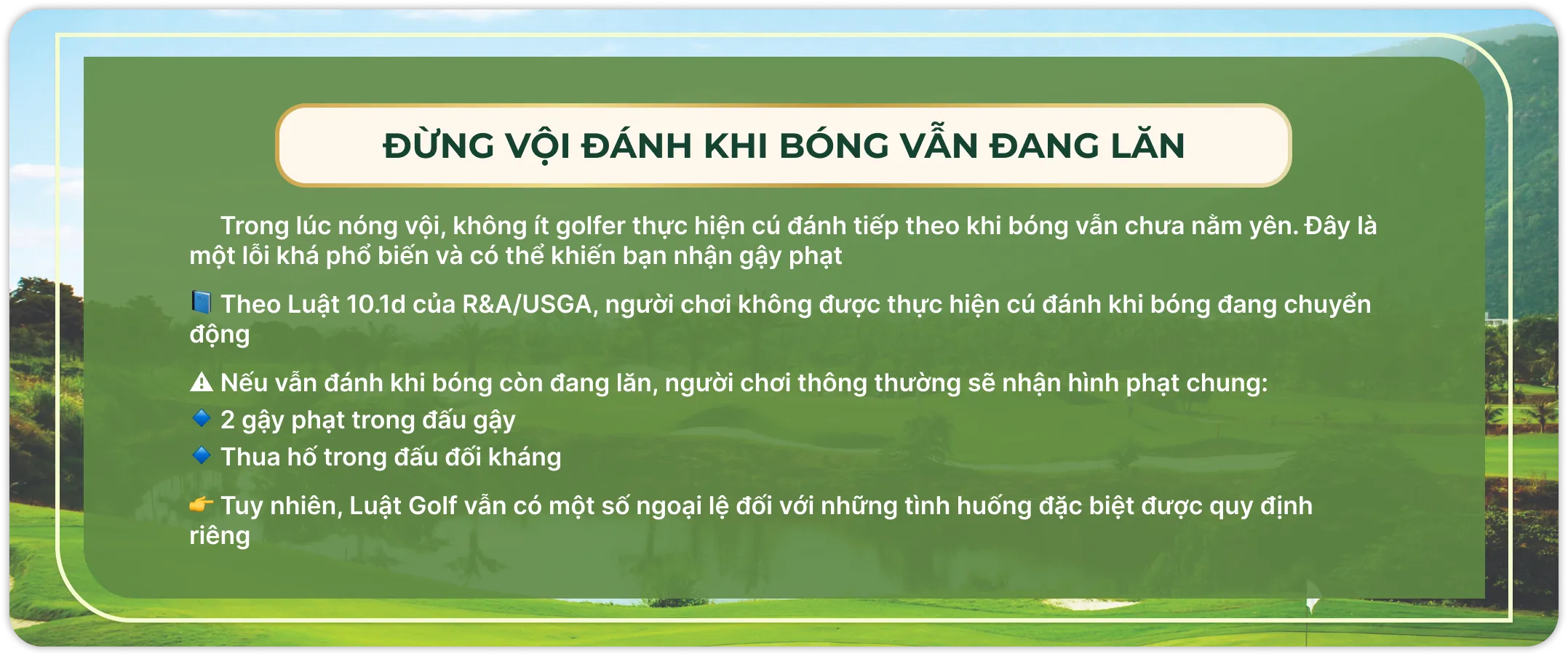 Diamond Bay Golf & Villas Promotion